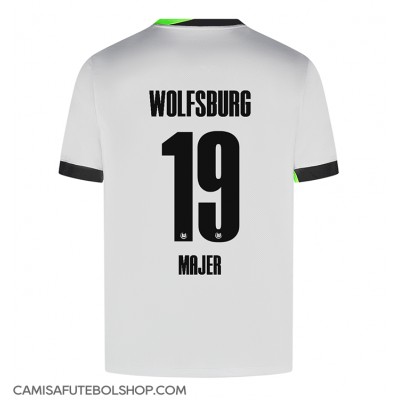 Camisa de time de futebol Wolfsburg Lovro Majer #19 Replicas 3º Equipamento 2024-25 Manga Curta Camisa de time de futebol Wolfsburg Lovro Majer #19 Replicas 3º Equipamento 2024-25 Manga Curta